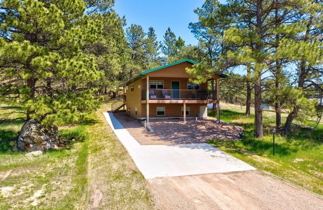 House for relaxing in the pines!