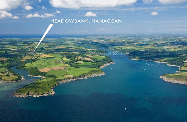 Maison de vacances dans un village calme, un demi-mille de la rivière Helford, 4 chambres, 3 salles de bain