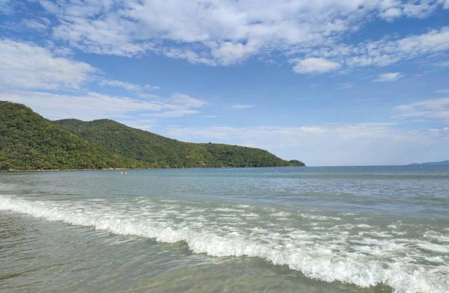 House in Ubatuba on Lagoinha beach