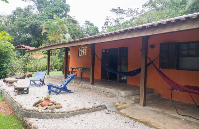 Maison à Ubatuba. Nature et calme à côté de la plage Félix. Idéal pour les familles