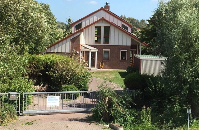 Maison "NordSeeStern", individuelle, directement sur la digue de la mer du Nord avec cheminée