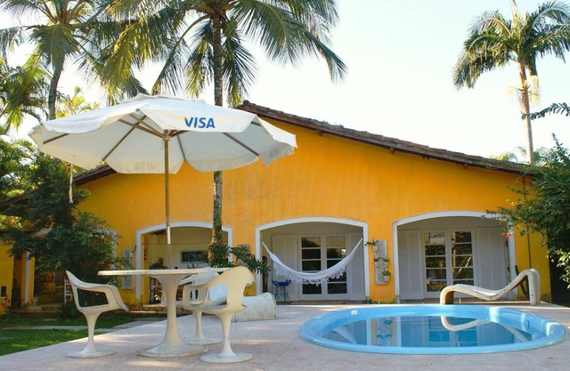 Accueil pied sur le sable Guaiuba - 30m Plage | Guaruja / SP