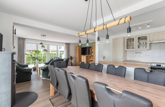 Maison Sommerwind iii près de la mer du Nord avec cheminée, Wi-Fi, jardin, terrasse et BBQ