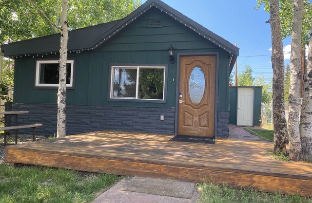 House under Aspens