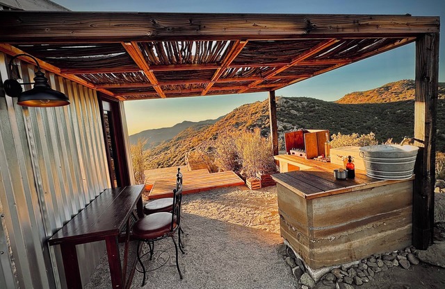 Casa bajo las estrellas, el mejor atardecer de la sierra