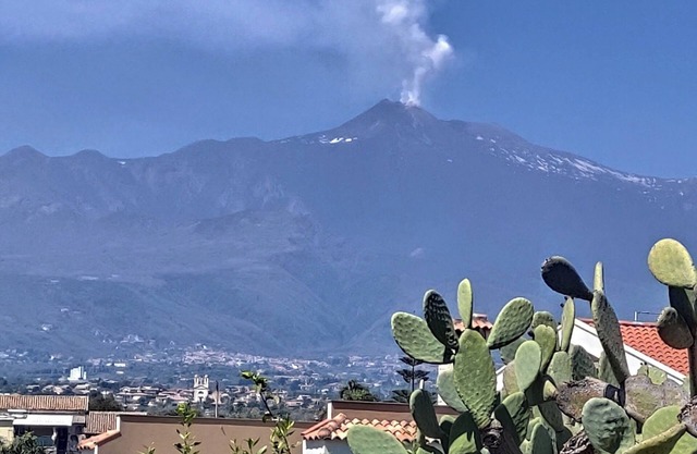 Entre Taormine et Catane, magnifique maison avec vue sur l'Etna