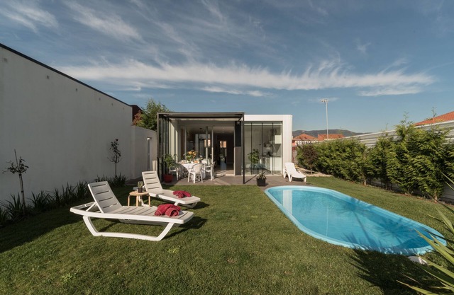 Maison avec jardin et piscine à 5 minutes des plages