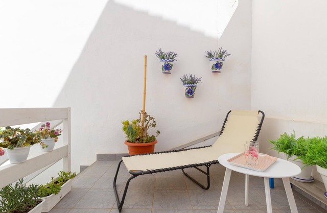 Maison avec patio et terrasse à côté du centre de Malaga