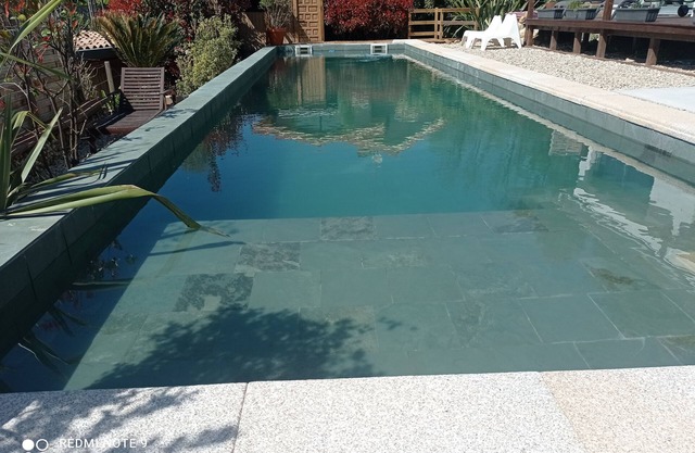 Maison avec piscine de 14 m écologique