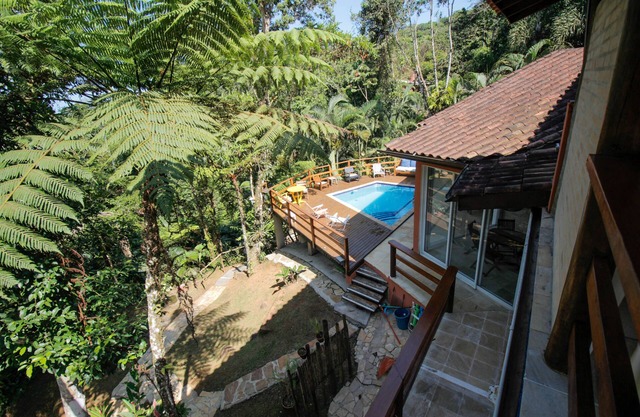 House with pool 300m from Félix Ubatuba beach