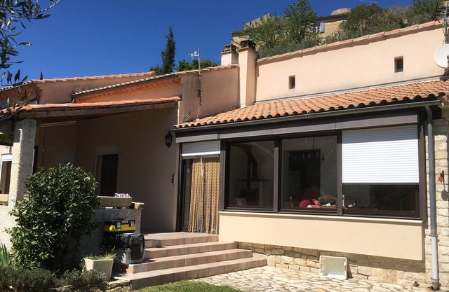 Maison avec vue sur le Mont Ventoux