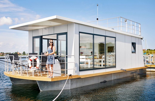 Houseboat 1 Denmark - Flensburg Fjord for 2 + 2 people