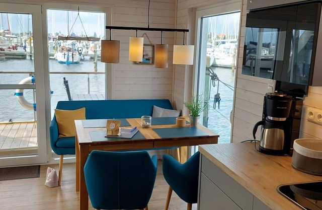 Houseboat Hecht in Egernsund at the Marina Minde