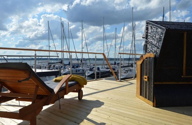 Houseboat Hecht in Egernsund at the Marina Minde