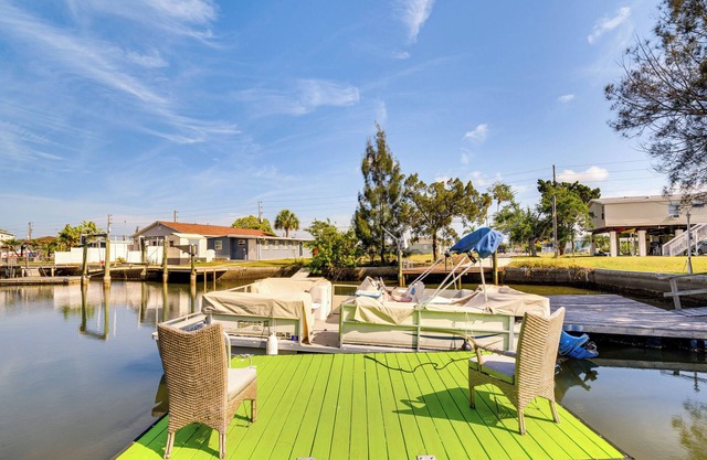 Hudson Home w/ Dock on Canal ~ 1 Mi to Beach!