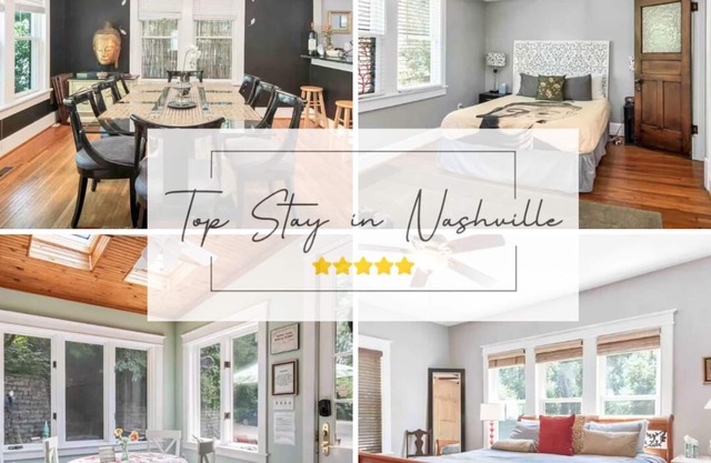 Maison historique - Midtown, Walk To Vandy, restaurants, bars, shopping, bain à remous!