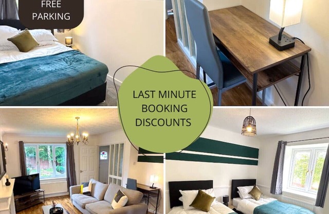 47%Off Stays 7days+ 6 Bed House Families&Groups