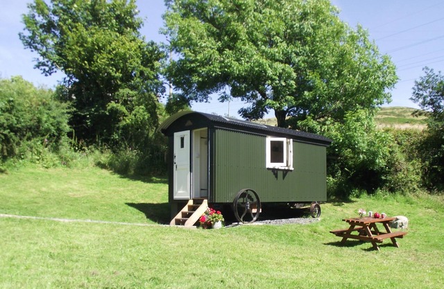 Cozy Shepherd's Hut pour deux avec brûleur à bois - Animaux domestiques.