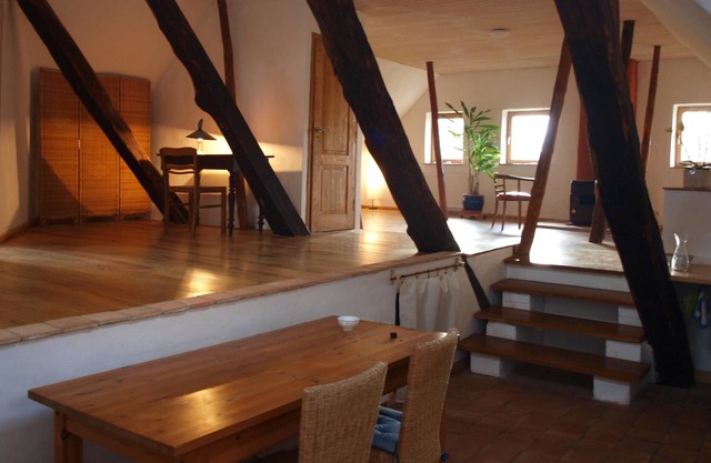 Appartement idyllique avec accès à la forêt, aux pâturages et aux prairies.