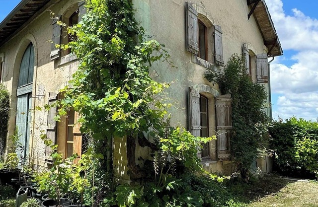 Idyllic converted gite barn amongst the orchards in sunflower country, SW France