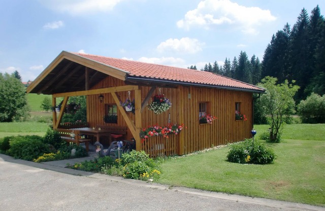 Idyllique, situé chalet dans la forêt bavaroise (friches)