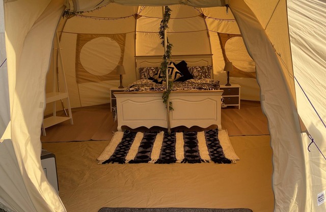 Impeccable 1-Bed Bell Tent near Holyhead
