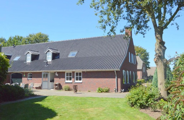 In beautiful rural area located holidayfarm with recreation room and garden
