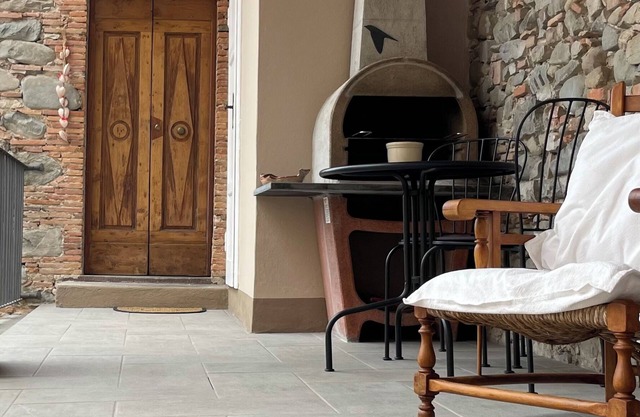 Dans le coeur du centre historique de Barga