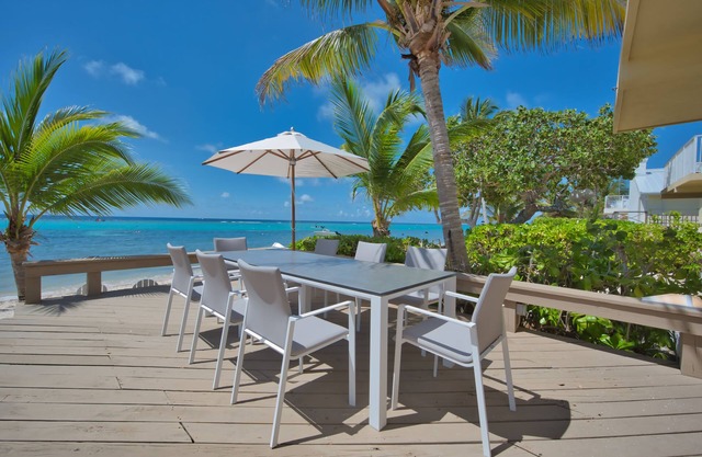 Incredible Beach Front Villa with a Pool!