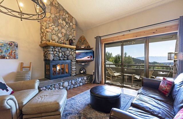 Incredible views and even better ski access! Newly remodeled ski condo