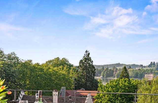 Duplex sur l'île de Lindau, de luxe avec terrasse sur le toit et 2 chambres.