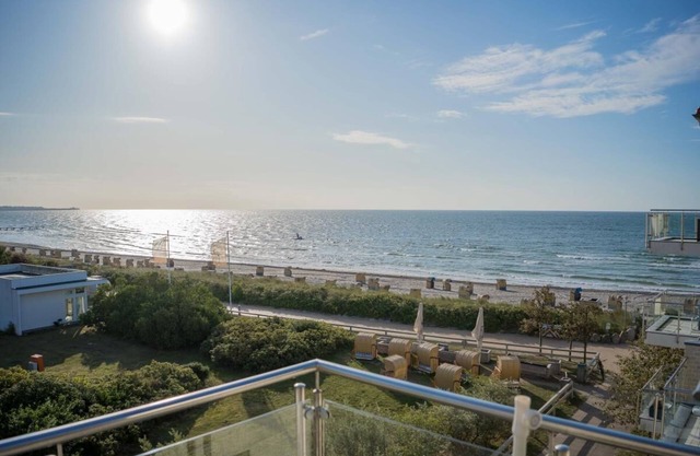 Inselblume 56 - vacation home on the south beach with sea view