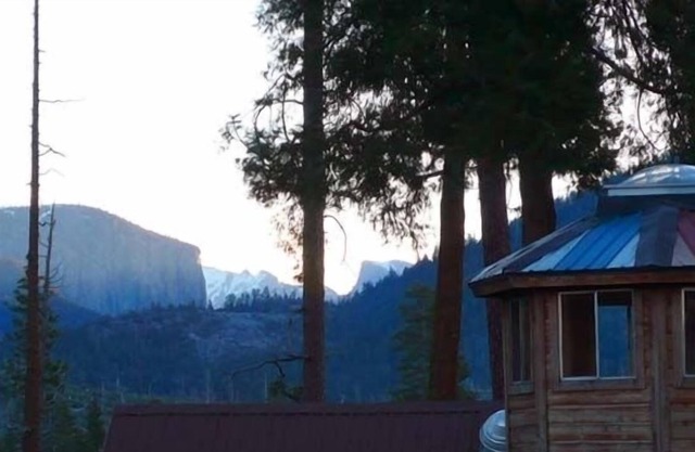 À L'INTÉRIEUR de Yosemite! SPÉCIAL AUTOMNE !!! ~ VUE sur la vallée de Yosemite, Log Cabin Home!