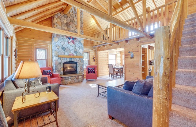 Interlochen Cabin w/ Fireplace - Near State Park!