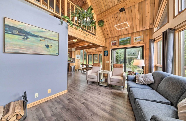 Inviting Cornville Home w/Deck on 10 Acres!