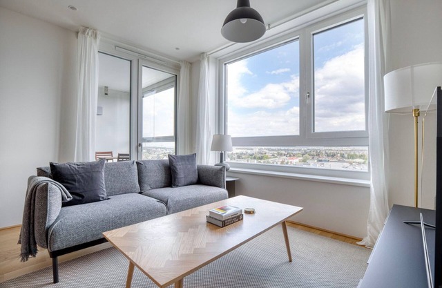 Inviting Donaustadt 1BR w/ Pool, Gym & Elevator, nr U1, by Blueground