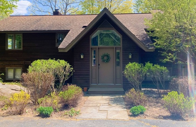 Inviting home in resort setting w/ skiing, pool, fitness area, fireplace, & W/D