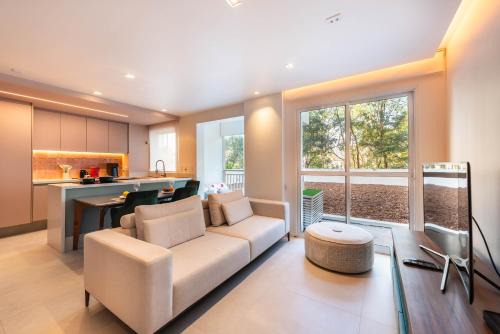 IP14 - Novo Grand Bhaus Family Loft Duplex - Vaga de Garagem - Morumbi - Acomoda 4 pessoas