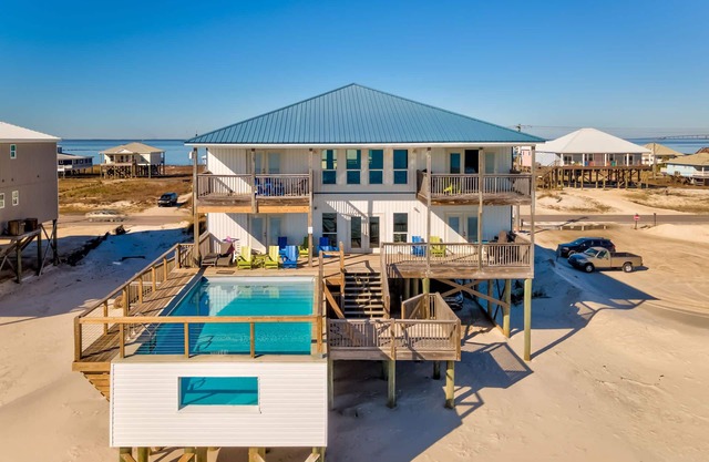 Island Fever - 6 chambres, 5 bains, front de mer du Golfe, accessible aux personnes handicapées