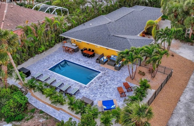 .5 Mile à pied de la magnifique Gulf Beach-Main Home et Guest Cottage