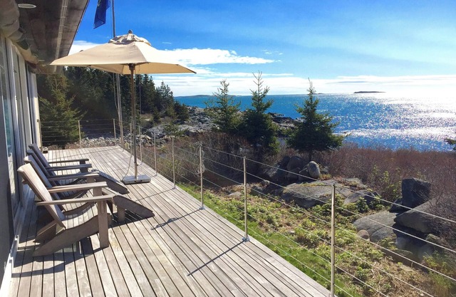 Isle au Haut. Rare find. Modern Home with Atlantic Ocean View. 3 bedrooms.
