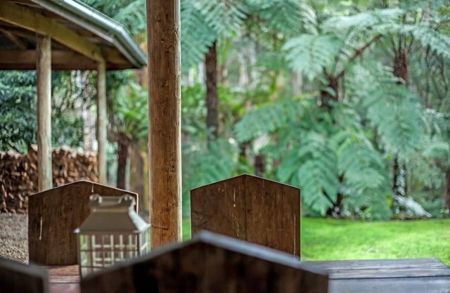 Jacuzzi lodge: Private rainforest with river