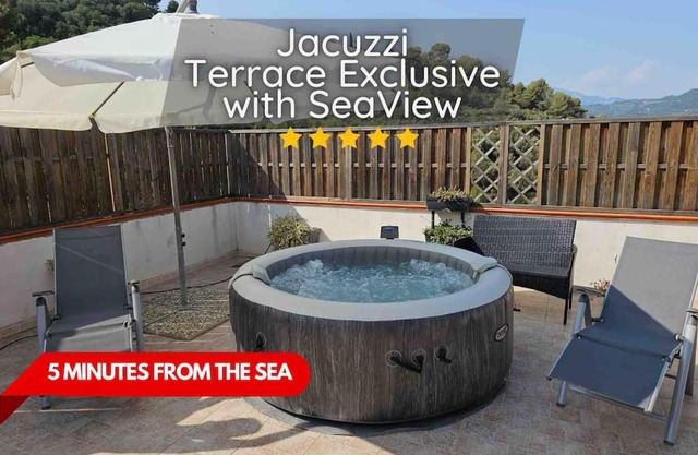 Jacuzzi, Sea View, Two Large Exclusive Terraces
