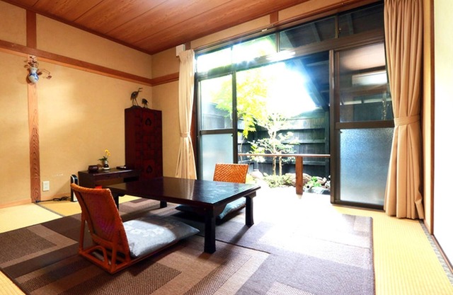 Japanesestyle room with openair bath HalfBoard / Yufu Ōita