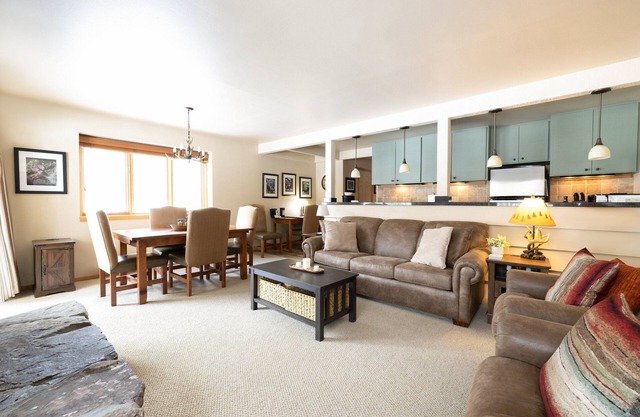 1bd / 1ba Ponderosa 413: 1 condominiums BA / 1 BA à Wilson, 4 couchages