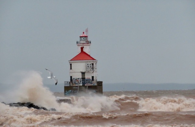 Enjoy the Quiet side of Lake Superior's beaches, just ten minutes from Duluth!