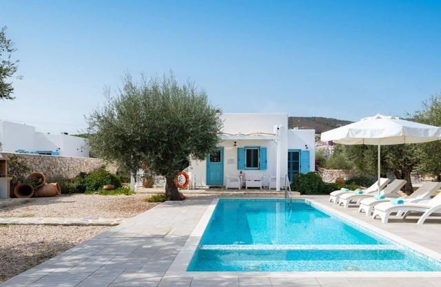 Kalathos Blue - Deux Chambres Villa, Couchages 4