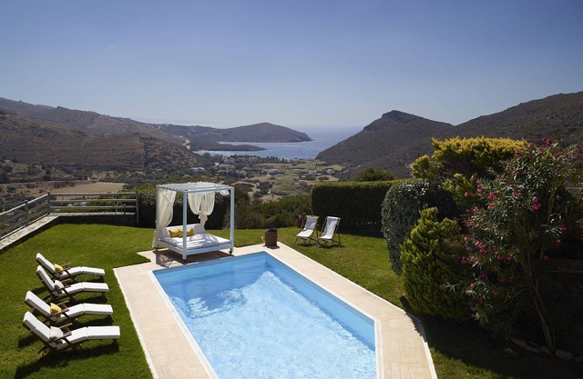 Villa Helias de Rêve avec Piscine privee et Vue sur la Mer Égée
