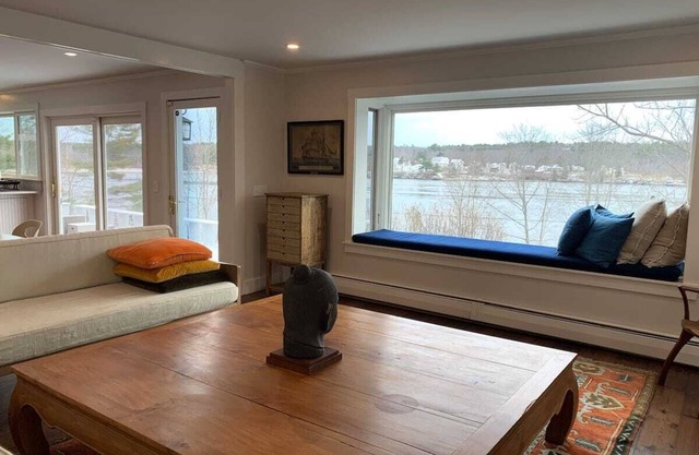 Kennebec River House -- Sweeping River Views and Hiking Trails