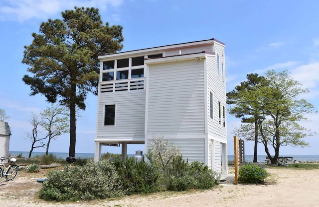 Kentigern's Shed - Front de mer moderne de type «demeurer» de type baie de Chesapeake